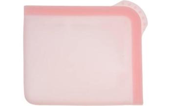 Amazon シリコン保存バッグ ピンク