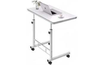 Lunyong 高さ調節デスク 白