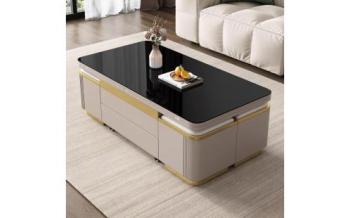 GraceNook 昇降式ローテーブル 120cm 黒