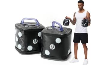 DEIRIS 水入り折りたたみダンベル 3.5kg×2