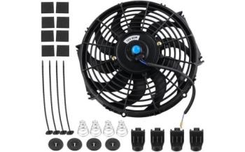 電動冷却ファン 7インチ 12V 80W