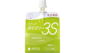 ラクーナ飲むゼリー3Sりんご150g×30