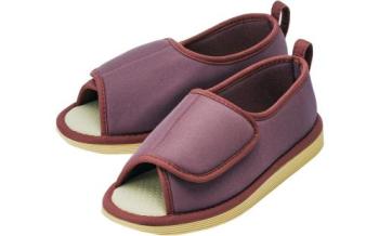 竹虎 転倒予防シューズ M あずき