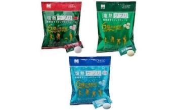 ミドリ安全 塩熱サプリ 3種セット 168g