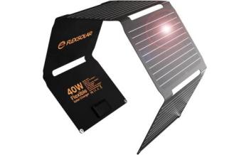 FlexSolar 40W ソーラーパネル充電器