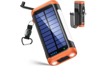 61800mAh ソーラー充電器 SC2025