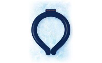 クールネックリング 24℃凍結 L ネイビー