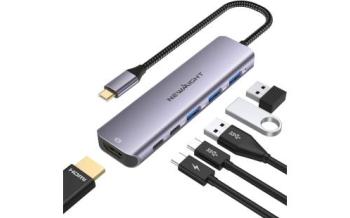 Newmight USB-Cハブ 6in1