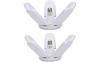 Laiqianle ガレージライト 100w 2個 LED
